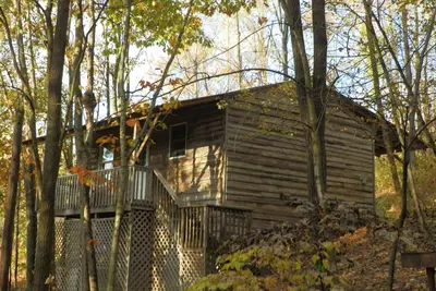 Image de cabine abordable près de Raystown Lake, minutes de Seven Points & Allegrippas Tr