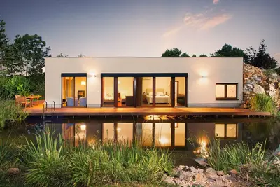 Image de Maison de vacances de luxe située à Rosice, près de Brno en Moravie du Sud. .