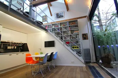 Image de Loft d'architecte en duplex au coeur du Marais
