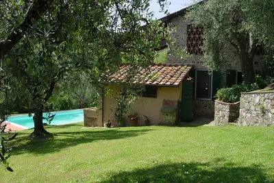 Image de Superbe villa avec grand jardin, piscine et vue, sur les collines de Lucca