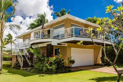 Image de Tarifs incroyables! Nouvellement amélioré de 4 Br Luxury Home Sunny Poipu - Baby Beach