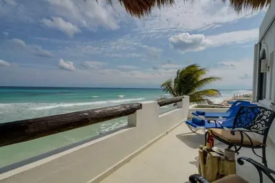 Image de Villa exclusive en front de mer sur la Riviera Maya * 500 $. F & B inclus dans la location