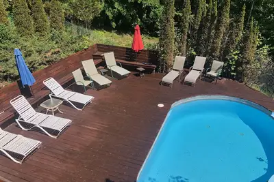 Image de Timber Ridge Lodge Home à Sunday River avec piscine, cinéma maison
