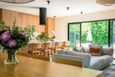 Image de Ditch Plains - Marchez un bloc vers le sable et le surf