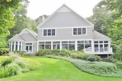 Image de Spectaculaire, élégante, plage privée, retraite, au bord du lac, luxe, spacieuse