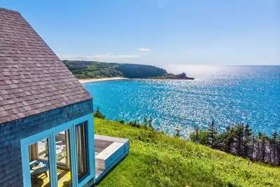 Image de Cottage classique au bord de l'océan