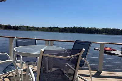 Image de Bord de l'eau sur la baie de marée Bass Harbor, près du parc national Acadia