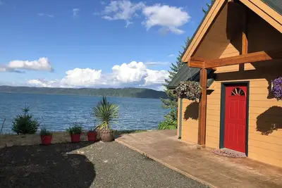 Image de Hood Canal Waterfront Accueil - Vues incroyables, la faune, les huîtres, les kayaks!