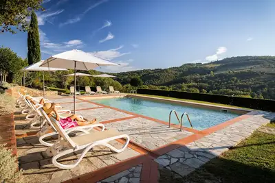 Propriété paisible dans le Chianti