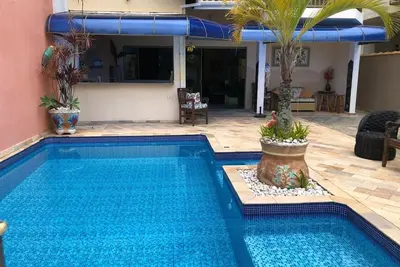 Image de Grande maison à Peruíbe - Sp - Sécurité 24 heures - Beachside.