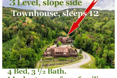 Image de Côté pente, maison de ville de luxe à Bretton Woods (12 personnes)