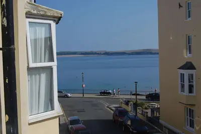 Image de Tenby Appartement avec vue sur la mer et l'île Caldey