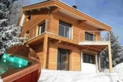 Image de Font Romeu- Pyrénées 2000- Chalet de luxe 8 personnes - vue montagne