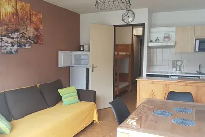 Image de Appartement 4-6 personnes 36 m² -balcon vue panoramique St Lary village