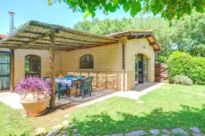 Image de Maremma Toscane, belle villa avec jardin, près de la mer