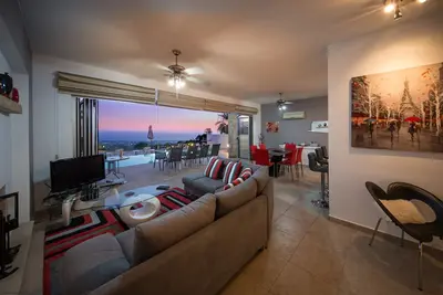 Villa Agia Sofia -  Modern Villa with Heated Pool and Amazing Views. Sleeps 8
