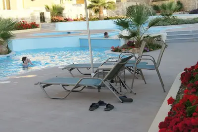 Maison Jumelée Dans Un Beau Parc De Vacances Avec Vue Sur La Mer Depuis La Terrasse