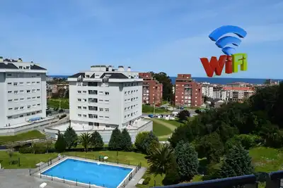 Image de Appartement avec piscine 2 Terrasses Vues et Wifi