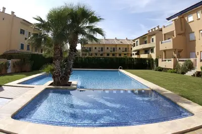 Image de Appartement Bolonia à proximité du port et de la plage de Jávea, aircon, Tv/WiFi.