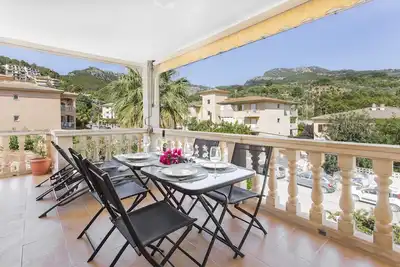 Image de Maison idéale dans le port de Sóller à quelques mètres de la plage. Wifi Gratuit