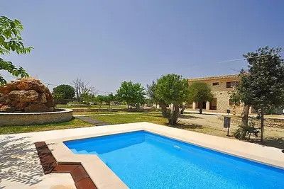 Image de Son Pujol - Finca rustique confortable et spacieuse avec piscine privée à Montuiri. Majorque. Tv par satellite -93866- - WiFi gratuit