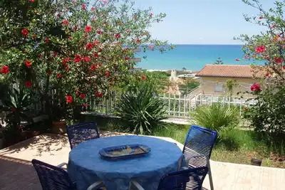Alcamo Marina: Villa Giovanna a 250 m de la mer, voisine Palerme, pour une fantastique vacance avec tous les  comforts + internet