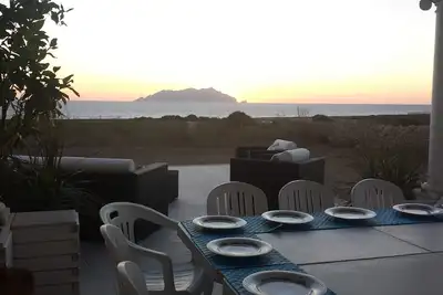 Villa avec vue sur la mer et Marettimo