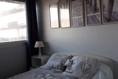 Image de T2 avec balcon vue mer et ascenseur