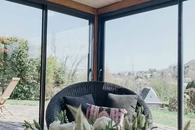 Image de Superbe vue estuaire, la campagne à 10 mn du centre, P gratuit, chiens acceptés