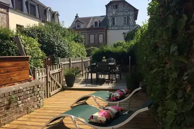 La Courtine Etretat maison de pêcheur à 2 min de la mer