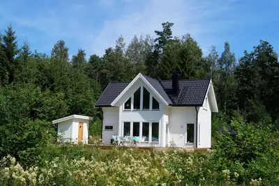 Image de Vacances Ă la Skagern lac. Maison accueillante en Tiveden.