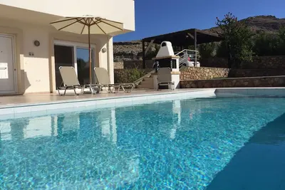 Image de Blue Ray villa Private Pool and Great Sea Views. Licence Eot Lindos / Pefkos