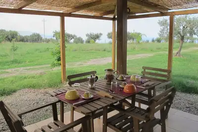 Image de Offre spéciale! Bungalow sous les étoiles à la campagne à 2 km de la mer.