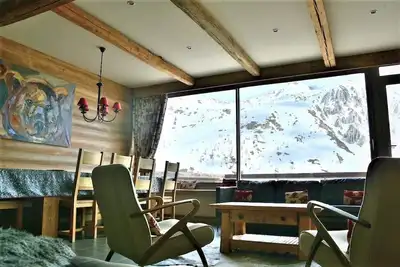 Image de Superbe Appt Pied des pistes. Magnifique Vue Montagnes - Sauna, Video Room 12p.
