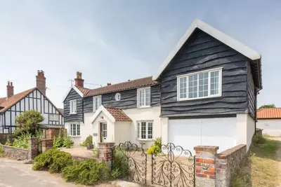 Image de Vue sur la mer - Maison traditionnelle Thorpeness avec une vue imprenable sur la mer
