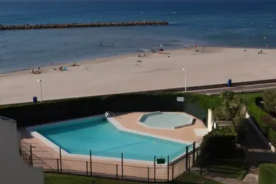 Image de Superbe appart dans résid de standing, piscine, vue, front de mer, parking privé