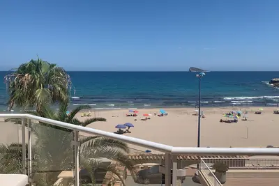 Image de Jolie maison terrasse au bord de la plage à Benidorm Alicante