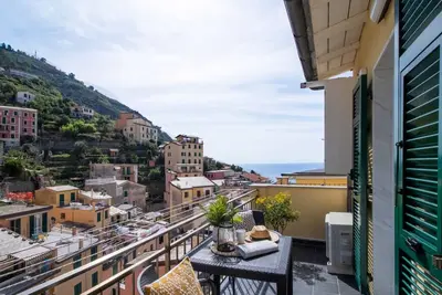 Image de Appartement \"Zagara\", avec vue sur la mer et le village