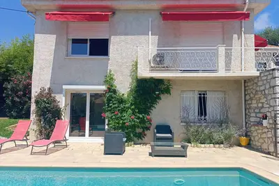 Image de Belle villa à  Vence avec piscine privée animaux admis.