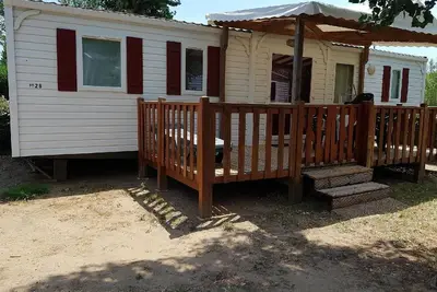 Image de Mh climatisé 3chambres, 2sdb, 2wc camping La Carabasse****