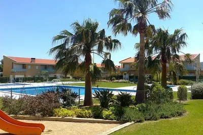 Miami Playa: Maison de ville avec jardin près de la plage