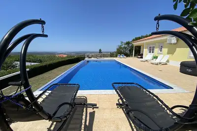 Image de Lux 4 Villa Villa, Lrg Garden Infinity Pool Vue imprenable sur Obidos, Lagoon & Sea