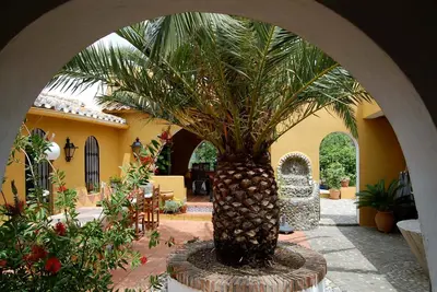 Image de Finca La Loma avec patio andalou authentique et beaucoup de paix et de calme