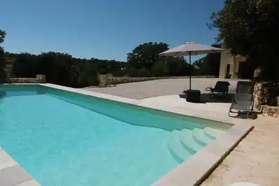 Image de Villa Serena, pierre de Tufo, piscine privée, vue panoramique, à 15' de la mer