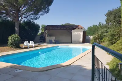 Image de Maison de campagne avec piscine en Drôme provençale