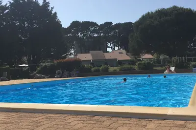 Image de Pornic maison mitoyenne 54m2 résidence très calme arborée avec grande piscine
