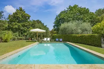 Image de La Merlaia, villa avec piscine privée. À pied d'un restaurant