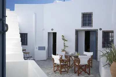 Image de Spiti Stelios Maison traditionnelle restaurée avec une vue imprenable