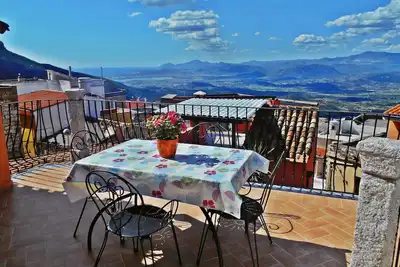 Image de La terrasse panoramique appartement -Baunei-Sardaigne