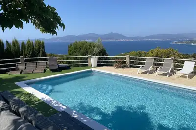 Image de Superbe villa avec vue panoramique sur le Golfe d'Ajaccio et les Sanguinaires